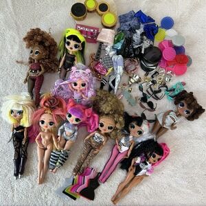MGA LOL OMG Surprise 10 Doll Bundle with Accessories Dolls